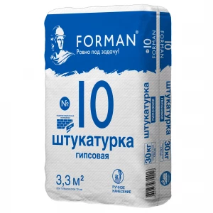 Штукатурка гипсовая Forman 10  Штукатурка гипсовая Forman 10