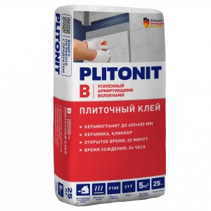 Плиточный клей ПЛИТОНИТ В  Плиточный клей ПЛИТОНИТ В