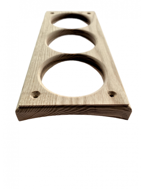 Накладка под розетку/выключатель 68 мм из дерева Ясень на бревно и блок-хаус диаметром 280мм Накладка под розетку/выключатель 68 мм из дерева Ясень на бревно и блок-хаус диаметром 280мм