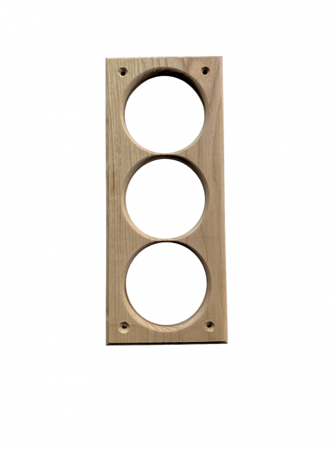 Накладка под розетку/выключатель 68 мм из дерева Ясень на бревно и блок-хаус диаметром 280мм Накладка под розетку/выключатель 68 мм из дерева Ясень на бревно и блок-хаус диаметром 280мм