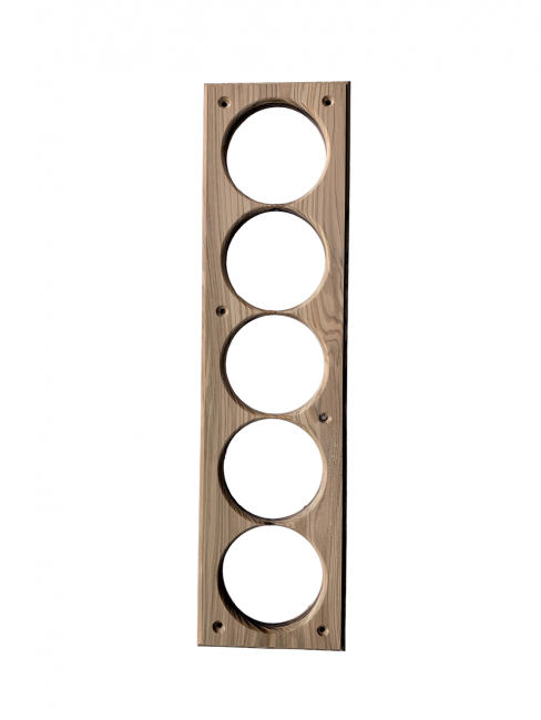 Накладка под розетку/выключатель 68 мм из дерева Ясень на бревно и блок-хаус диаметром 280мм Накладка под розетку/выключатель 68 мм из дерева Ясень на бревно и блок-хаус диаметром 280мм