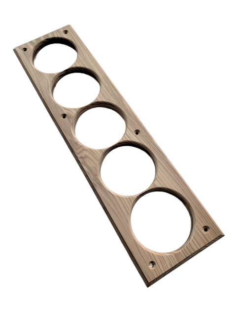 Накладка под розетку/выключатель 68 мм из дерева Ясень на бревно и блок-хаус диаметром 280мм Накладка под розетку/выключатель 68 мм из дерева Ясень на бревно и блок-хаус диаметром 280мм