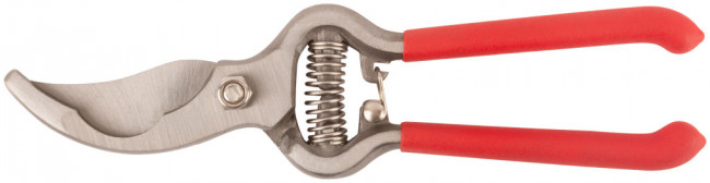 Секатор "Стандарт" цельнокованый, ПВХ покрытие ручек 200 мм FIT