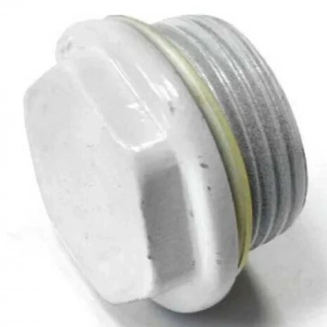 Заглушка для радиатора левая с силиконовой прокладкой 1"