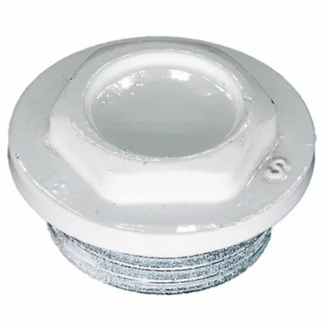 Заглушка для радиатора левая с силиконовой прокладкой 1"