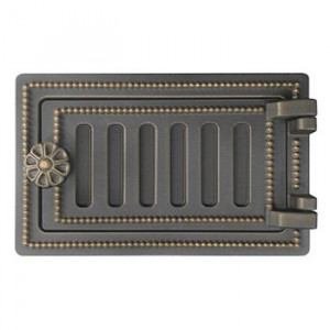 Дверца поддувальная чугунная Везувий ДП-2 (бронза) Дверца поддувальная чугунная Везувий ДП-2 (бронза)