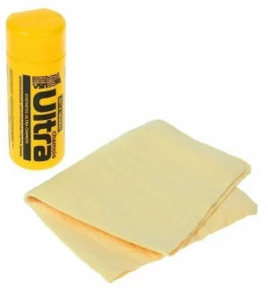 Салфетка синтетическая замша автомобильная 43х64 см City Up ULTRA в тубусе Салфетка синтетическая замша автомобильная 43х64 см City Up ULTRA в тубусе