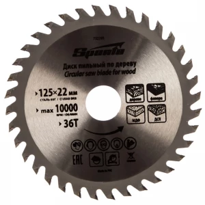 Диск пильный по дереву Sparta Диск пильный по дереву Sparta