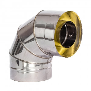 Отвод Термо нержавейка Ø115/180 ТиС Отвод Термо нержавейка Ø115/180 ТиС