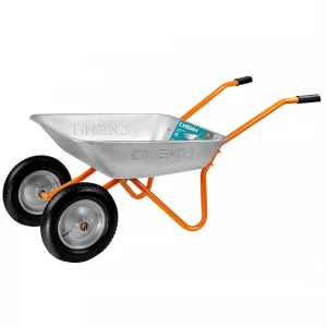 Тачка садово строительная 2х колёсная, СТ 21 СИБИН Тачка садово строительная 2х колёсная, СТ 21 СИБИН