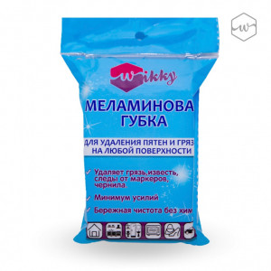 Губка для удаления пятен Wikky Меламиновая Губка для удаления пятен Wikky Меламиновая