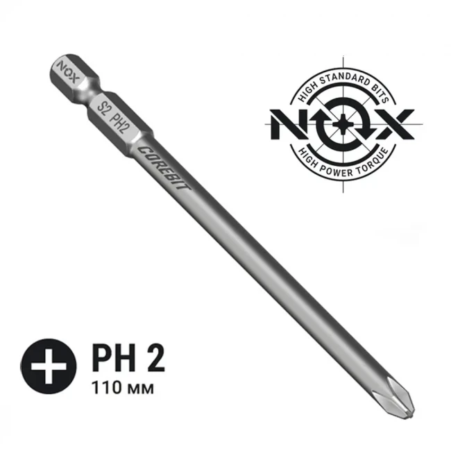 Бита PH2 NOX COREBIT Бита PH2 NOX COREBIT