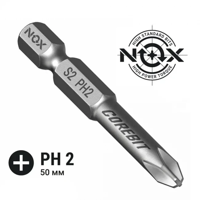 Бита PH2 NOX COREBIT Бита PH2 NOX COREBIT
