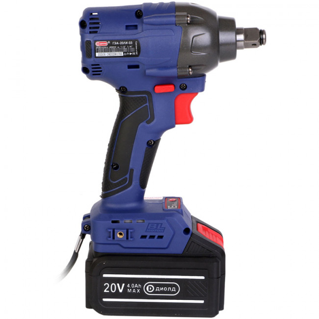 Гайковерт ударный аккумуляторный ГЭА-20ЛИ-03 (кейс) Гайковерт ударный аккумуляторный ГЭА-20ЛИ-03 (кейс)