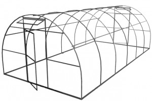 Теплица "Уралочка" 3х4 (порошковая) Классик шаг 1 м Теплица "Уралочка" 3х4 (порошковая) Классик шаг 1 м