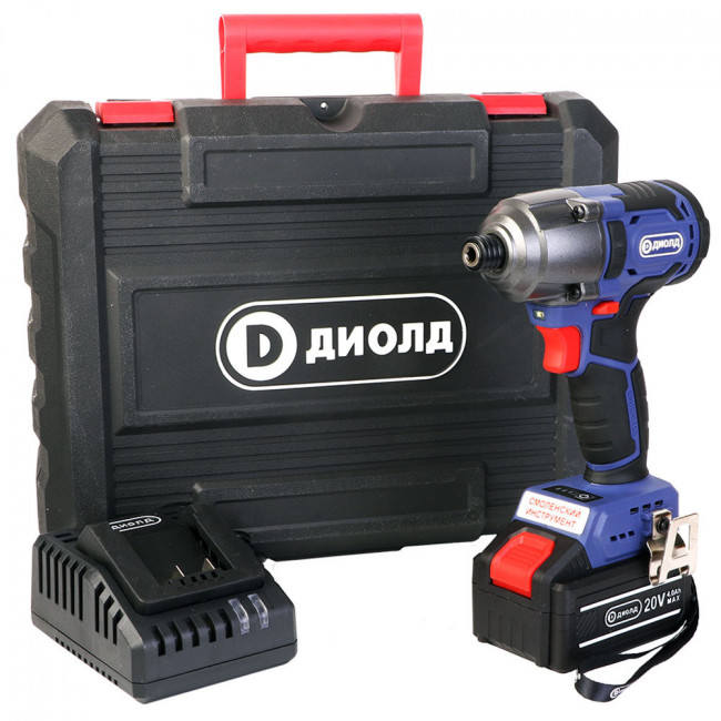 Гайковерт ударный аккумуляторный ГЭА-20ЛИ-02 (с батареей и ЗУ в кейсе) Гайковерт ударный аккумуляторный ГЭА-20ЛИ-02 (с батареей и ЗУ в кейсе)