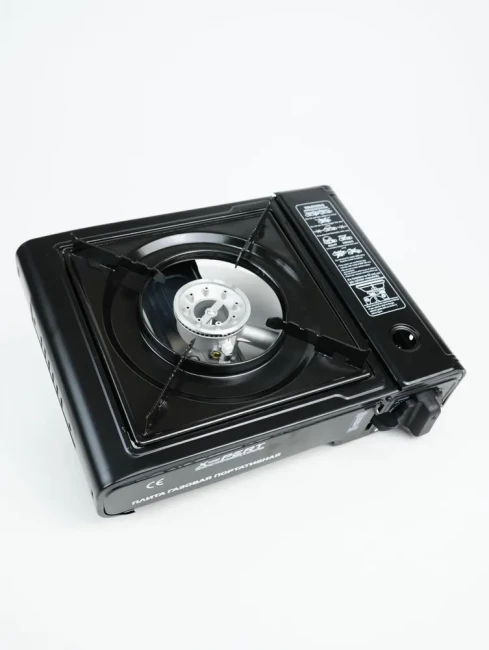 Плитка портативная газовая (пластиковый кейс, пьезоподжиг) X-PERT Плитка портативная газовая (пластиковый кейс, пьезоподжиг) X-PERT