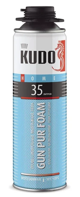 Пена монтажная  KUDO HOME 35 всесезонная 650мл 