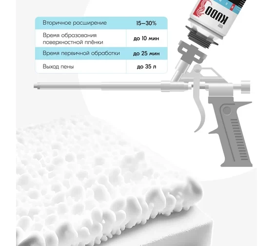 Пена монтажная  KUDO HOME 35 всесезонная 650мл 