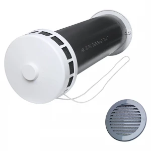 Клапан инфильтрационный воздушный КИВ Ø125 Эвент Клапан инфильтрационный воздушный КИВ Ø125 Эвент