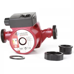 Насос циркуляционный 25/8 180 с гайками (AQUALINK) Насос циркуляционный 25/8 180 с гайками (AQUALINK)