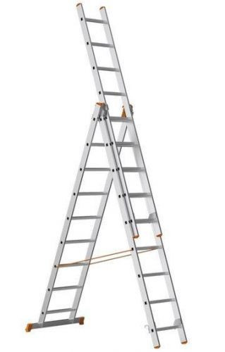 Лестница алюминиевая 3 секции (9стп. 4,12м/выс.)