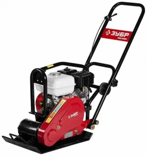 Виброплита бензиновая 10кН, ЗУБР Проф. 