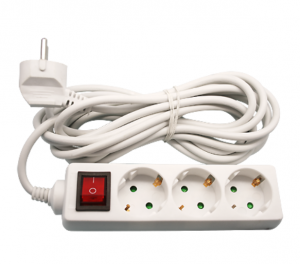 Удлинитель бытовой Navigator NPE-S1-03-500 с/з с выключателем Удлинитель бытовой Navigator NPE-S1-03-500 с/з с выключателем