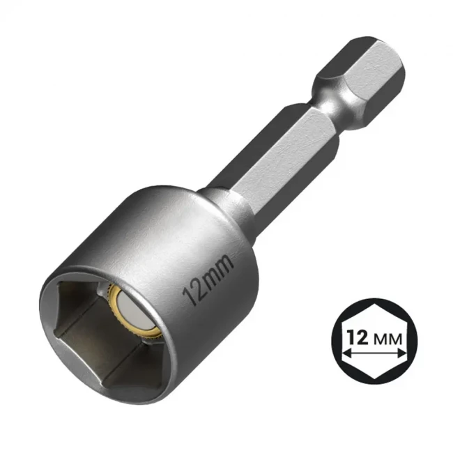 Бита с торцевой головкой магнитная NOX NUT SETTER Бита с торцевой головкой магнитная NOX NUT SETTER