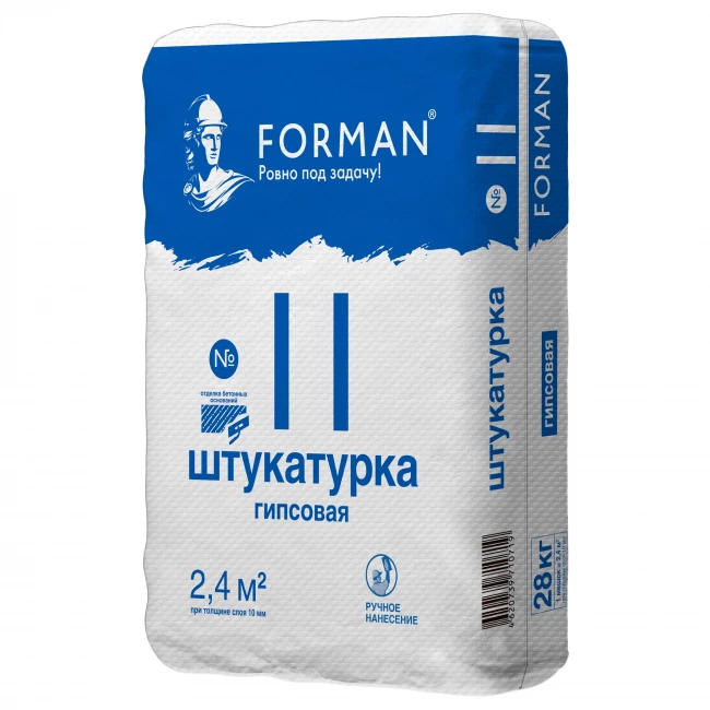 Штукатурка гипсовая Forman 11  (28 кг.) 