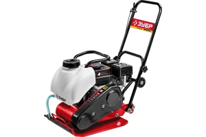 Виброплита бензиновая 15кН, ЗУБР Проф. 