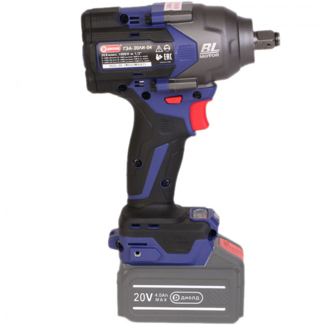 Гайковерт ударный аккумуляторный ГЭА-20ЛИ-04 (без батареи и ЗУ)