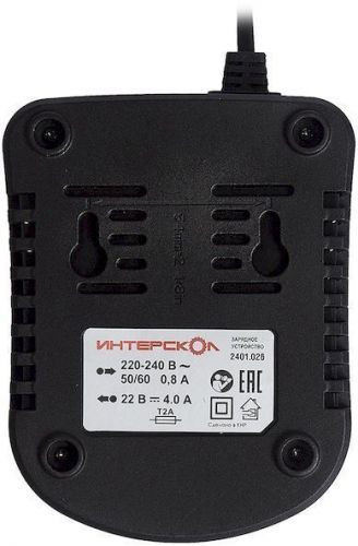 Зарядное устройство ЗУ-4Ач/18В Li-ion Интерскол Зарядное устройство ЗУ-4Ач/18В Li-ion Интерскол