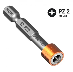Бита NOX MAGNEO PZ2 c магнитной насадкой 50мм 