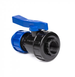 Кран шаровый внутренняя резьба для ПНД Кран шаровый внутренняя резьба для ПНД