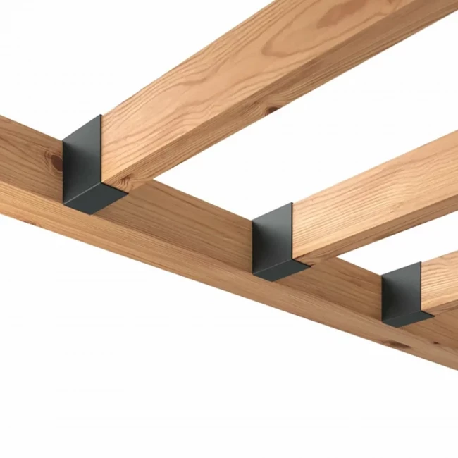 Крепеж для беседки из бруса KONEKT 50x100 графит (8 шт.) Крепеж для беседки из бруса KONEKT 50x100 графит (8 шт.)