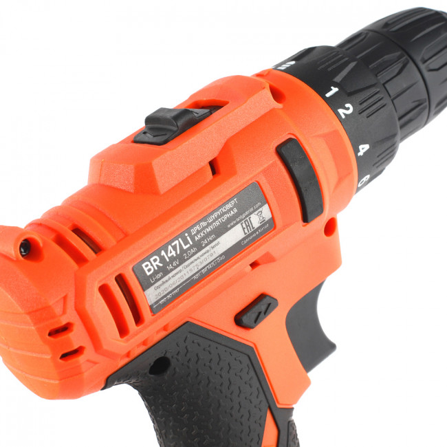 Шуруповерт-дрель аккумуляторная PATRIOT BR 147, 14,4Вт, 2,0Ач Шуруповерт-дрель аккумуляторная PATRIOT BR 147, 14,4Вт, 2,0Ач
