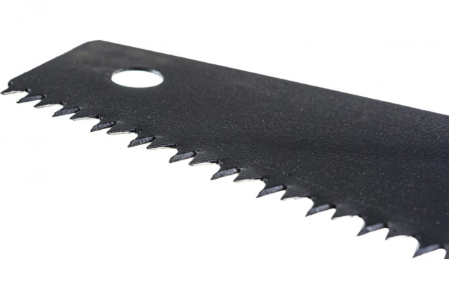 Ножовка по дереву Зубец, 450 мм, 7-8 TPI, зуб 2D, кал.зуб, защ. покр., 2-х комп. рук-ка Сибртех