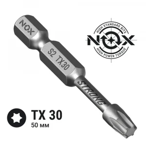 Бита NOX Torx30 звёздочка    50 мм