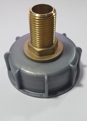 Переход на еврокуб пластик полдюйма Переход на еврокуб пластик полдюйма