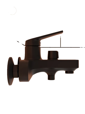 Смеситель для ванной пластиковый чёрный Смеситель для ванной пластиковый чёрный