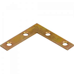 Уголок оконный 50х50х10х1,5 желтый цинк Уголок оконный 50х50х10х1,5 желтый цинк