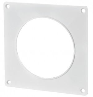Пластина настенная для круглого канала пластиковая Эвент