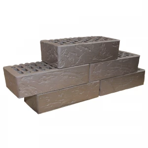 Кирпич облицовочный Алексеевская керамика клинкерный «BLACK» с накаткой "Венеция" 1NF Кирпич облицовочный Алексеевская керамика клинкерный «BLACK» с накаткой "Венеция" 1NF