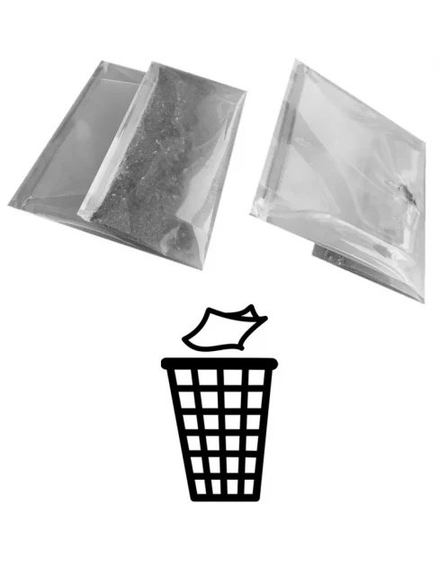 Самоклеящийся пакет-пылеcборник СКУПЕР БЫТОВОЙ 10 штук для сверления без уборки