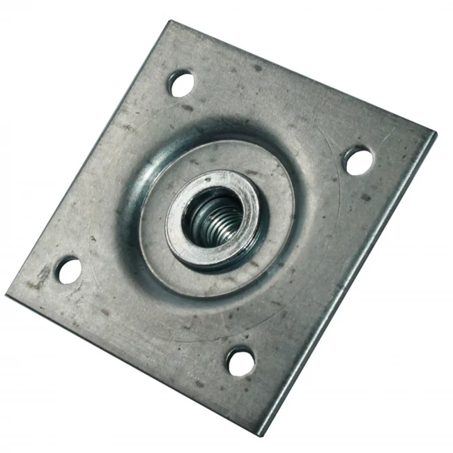 Пластина опорная 60х60 гайка М10