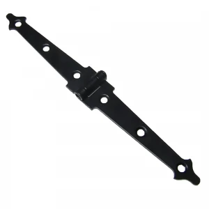 Петля-стрела двойная мебельная черная матовая НОЭЗ Петля-стрела двойная мебельная черная матовая НОЭЗ