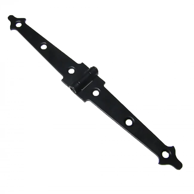 Петля-стрела двойная мебельная черная матовая НОЭЗ Петля-стрела двойная мебельная черная матовая НОЭЗ