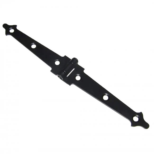 Петля-стрела двойная мебельная черная матовая НОЭЗ Петля-стрела двойная мебельная черная матовая НОЭЗ