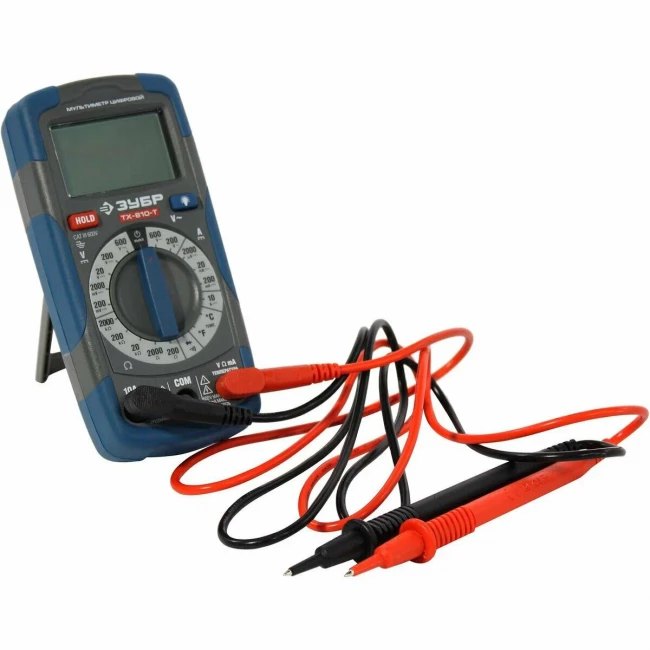 Цифровой мультиметр ТХ-810-Т ЗУБР Цифровой мультиметр ТХ-810-Т ЗУБР